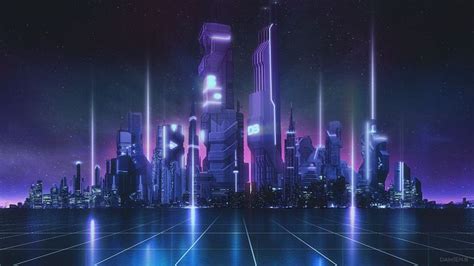 Futuristic Cityscape Wallpaper