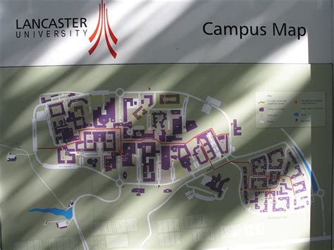 Lancaster University Campus map 1 | Campus map of Lancaster … | Flickr