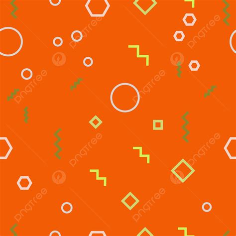 Abstract Orange Geometric Pattern Background, Pattern Background ...