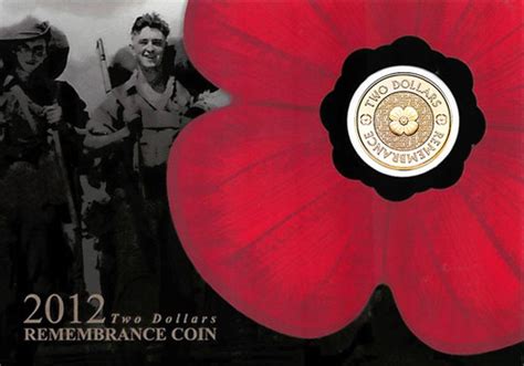 2012 $2 Remembrance Day Uncirculated Coin - Town Hall Coins and ...