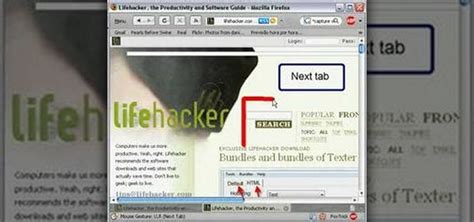 How to Use mouse gestures for FireFox « Internet :: Gadget Hacks