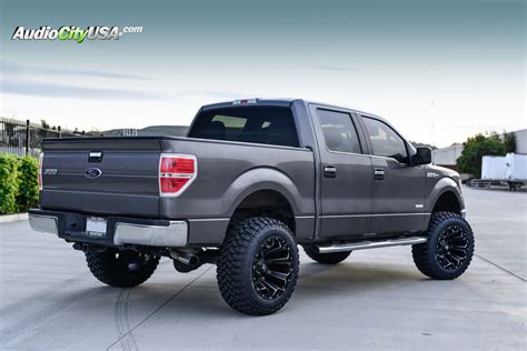 2013 Ford F-150 | 20" Fuel Wheels D546 Assault Black Milled Rims with ...