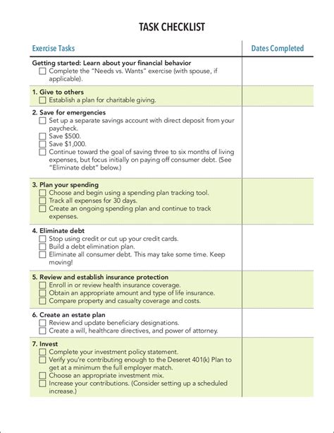 Task Checklist Examples Pdf Word Examples | sexiezpix Web Porn