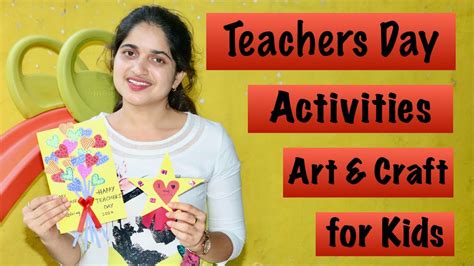 Teachers Day Activities for preschoolers | Kidzee Online preschool ...