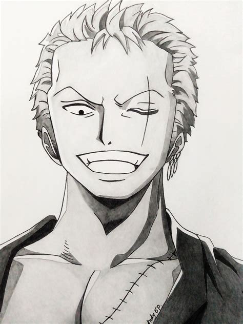 Zoro Roronoa One Piece | Dessiner visage manga, Dessin manga, Dessin de ...