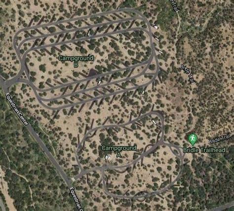 Catalina State Park Campground Map