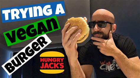 Hungry Jack's Vegan Cheeseburger (Review) - YouTube