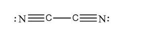 Draw the Lewis structure for C2N2. What is its molecular geometry ...