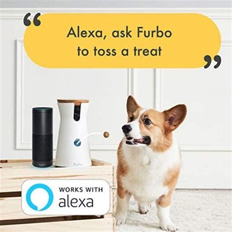 * Treat Tossing, Full HD Wifi Pet Camera and 2-Way Audio, Designed for ...