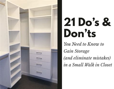 Walk In Closet Dimensions Layout | Dandk Organizer