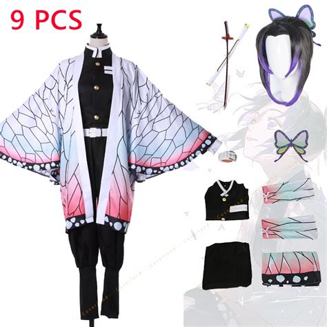 Shinobu Kocho Insect Hashira Demon Slayer Cosplay Costume Cosrea ...