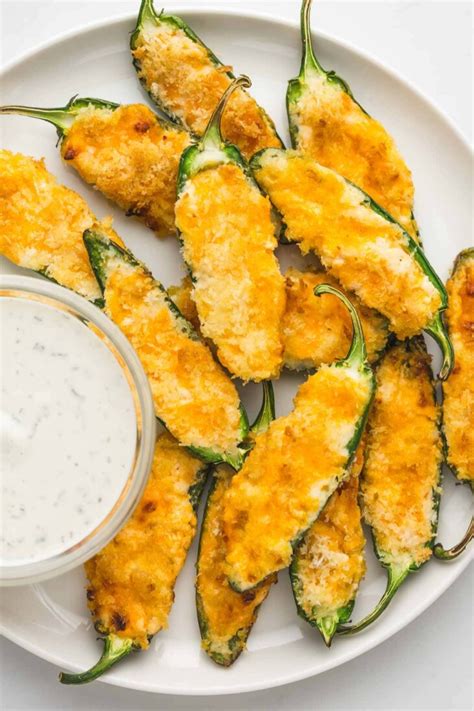 Easy Air Fryer Jalapeño Poppers | Little Sunny Kitchen