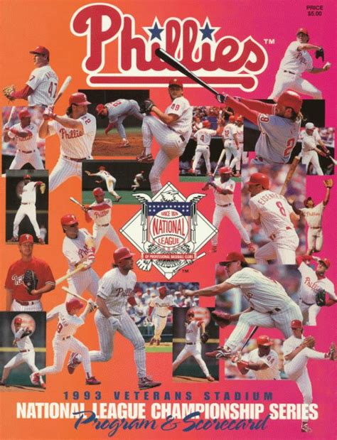 1983 Nlcs | NLCS Program (1993) - 1993 NLCS Program - Philadelphia ...