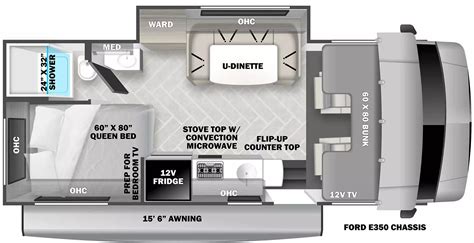 Sunseeker Le Floorplans - Forest River RV