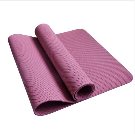 2020 Breathable Yoga Mat Hollow Design TPE Tasteless Wicking Sports ...