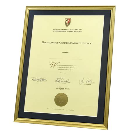 Certificate & Degree Frames | Designer Frames Auckland