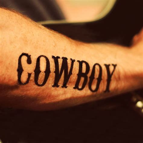 Rodeo Cowboy Tattoos