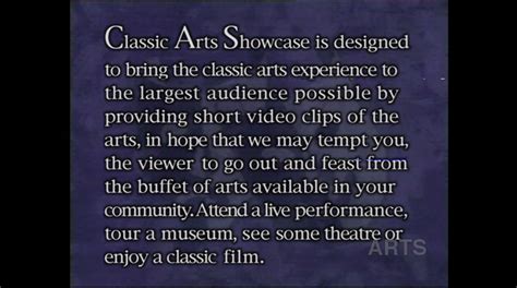 Classic Arts Showcase television aircheck 2021 January 01 1115-1645 PST ...