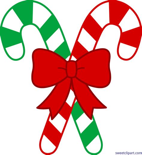 Cute Christmas Candy Cane Clip Art