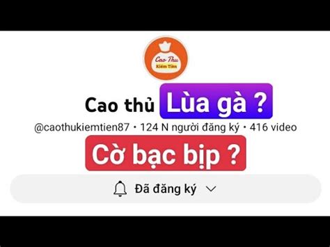 🤬phốt Cao Thu Kiem Tien- cờ bạc game kiếm tiền hay trò bịp thế kỉ ??? 🆘 ...