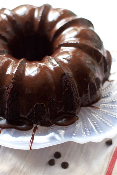 Fudgy Chocolate Bundt Cake - The Baker Chick