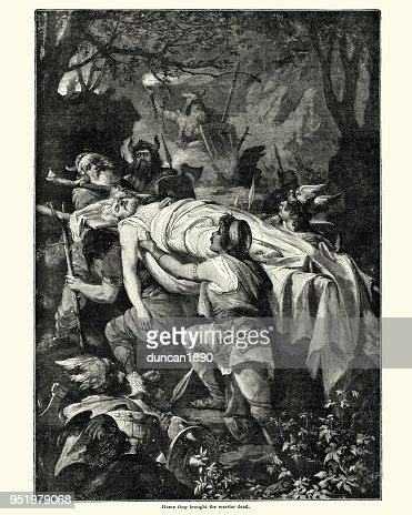 Burial Of A Viking Warrior High-Res Vector Graphic - Getty Images