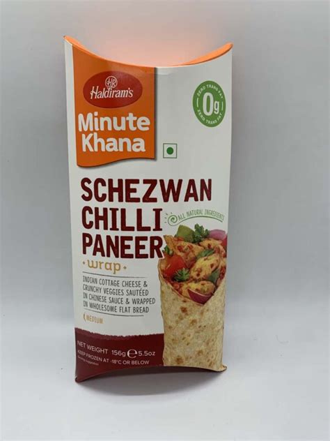 Haldiram Schezwan Chilli Paneer Wrap - Indian Grocery Store | Bombay ...