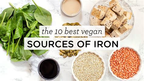 Iron Rich Plant Foods