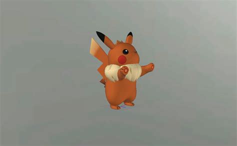 FUSION Pikachu x Eevee 3D model | CGTrader