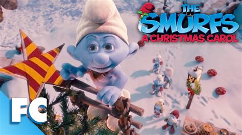 The Smurfs: A Christmas Carol | Grouchy Finds his Christmas Spirit Clip ...