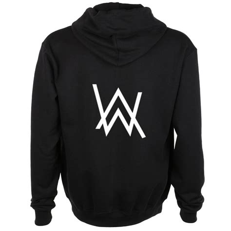 Alan Walker Logo Hoodie Back