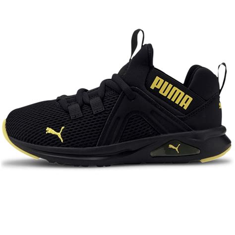 Puma Enzo 2 Weave AC PS Kids "Quick Black"