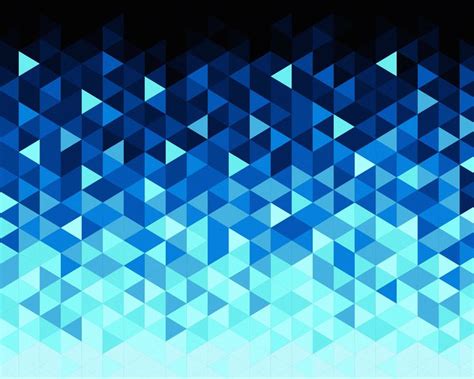 HD wallpaper: Abstract, Triangle, Artistic, Blue, Digital Art, Geometry ...