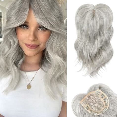 I Tried Silver Gray Hair Toppers and Here's Why They're My New Must ...