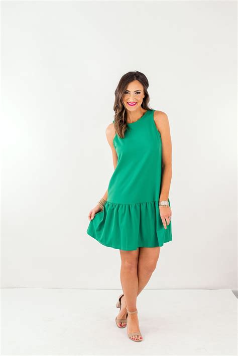 Kelly Green Cross Back Sleeveless Dress *FINAL SALE* | Dresses, Kelly ...