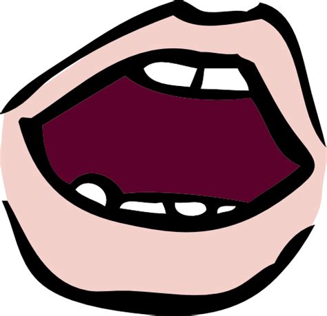 Clip art Openclipart Human mouth Free content Vector graphics - talking ...