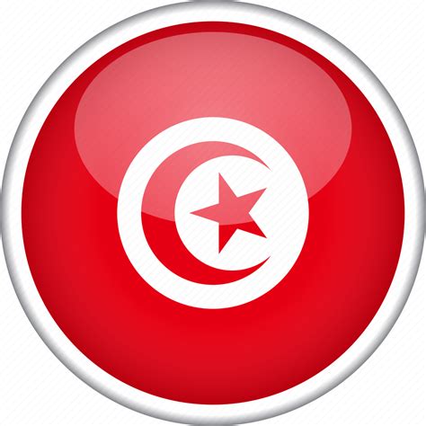 Circle, country, flag, national, tunisia icon - Download on Iconfinder