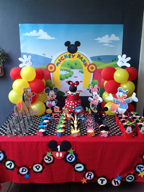 Mickey Mouse Clubhouse Birthday Party Decorations ...