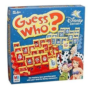 Amazon.com: Guess Who - Disney Edition: Toys & Games