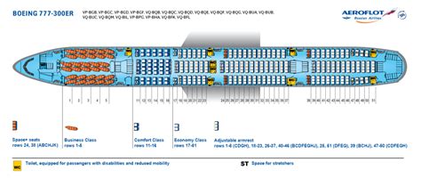 Aeroflot Fleet Boeing 777-300ER Details and Pictures