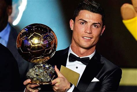 Cristiano Ronaldo is the best player of FIFA Ballon d'Or 2013