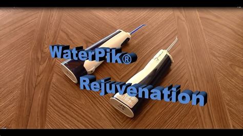 WaterPik WP-360 Battery Replacement & Lubrication Rejuvenation - YouTube