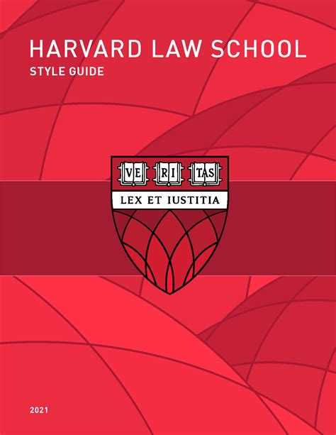 HLS Style Guides - Harvard Law School | Harvard Law School