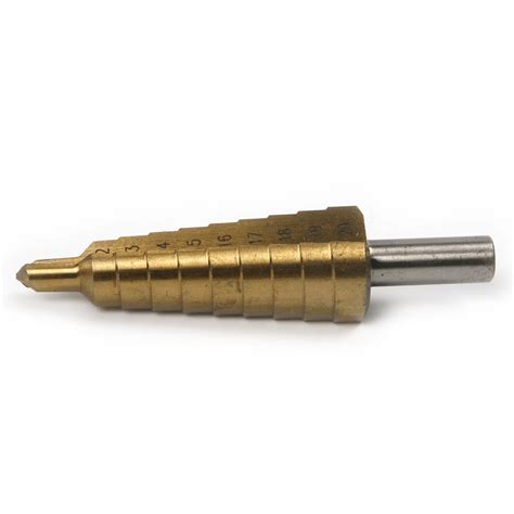 HSS MULTIPLE HOLE REAMER REAMING 9 SIZES STEEL STEP DRILL BIT 12 20MM ...