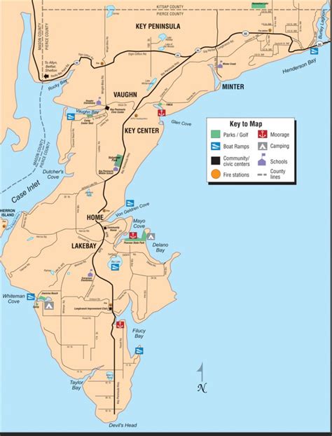 Key Peninsula Area Map – Key Peninsula Council