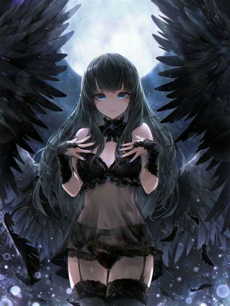 Female Anime Characters With Wings