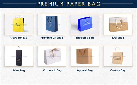 7 Most Popular Types Of Paper Bag For Various Purposes | Gift Bag ...