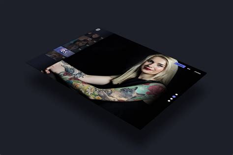 TATTOO ARTIST PORTFOLIO // Webdesign on Behance