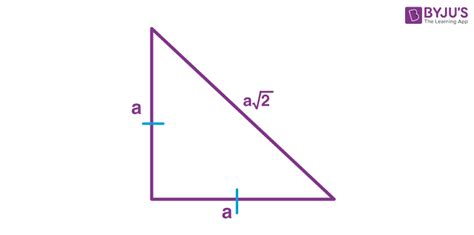 Isosceles Triangle Formula Sides