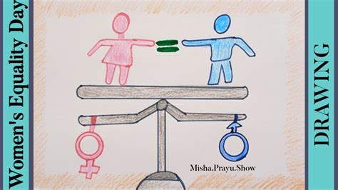 Women's Equality Day 2021 Poster | Best Gender equality Poster Drawing ...